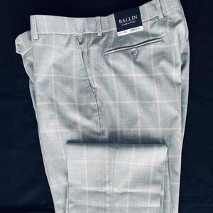 MEN PANTS Lightweight Wool by BALLIN Comfort-EZE : Size 36 / NWT